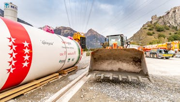 Mini-tunnelier Giorgia