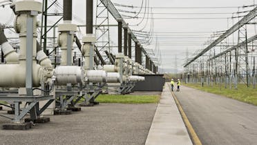 Sottostazione aerea a Laufenburg