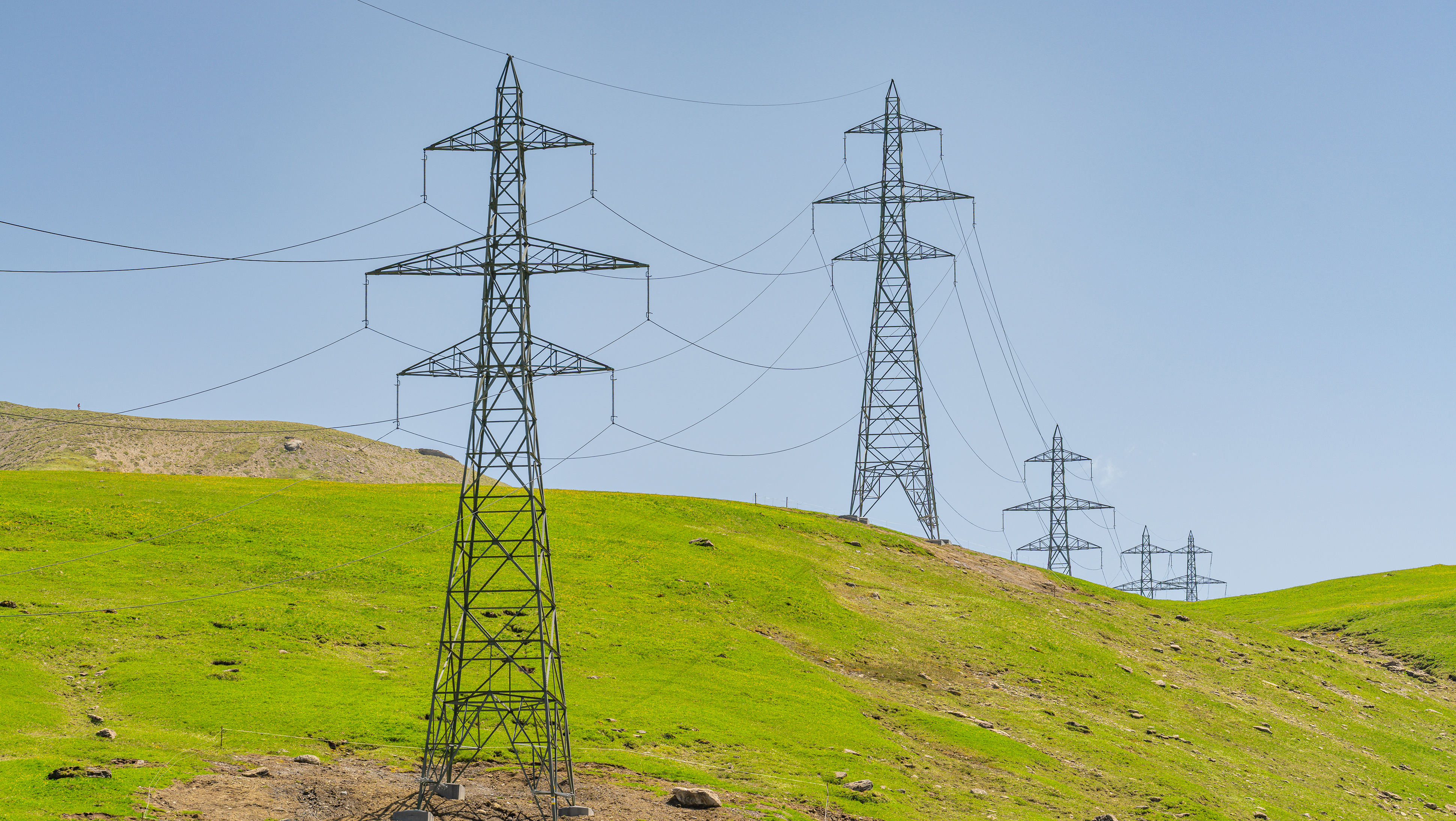 Masten auf dem Sanetschpass