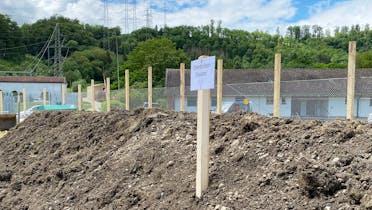 Clean excavated soil