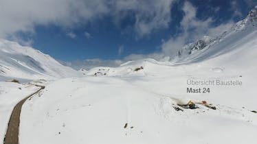 Fin de la remise au col de l'Albula