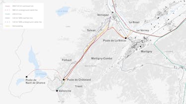 General site plan Nant de Drance